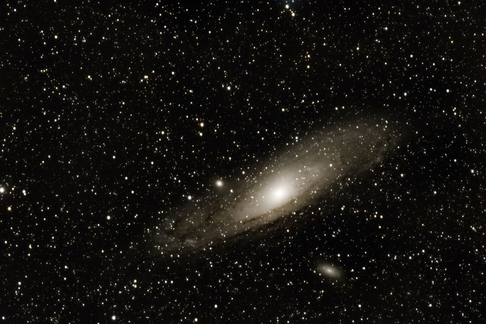 Andromeda Galaxy in Bortle 2