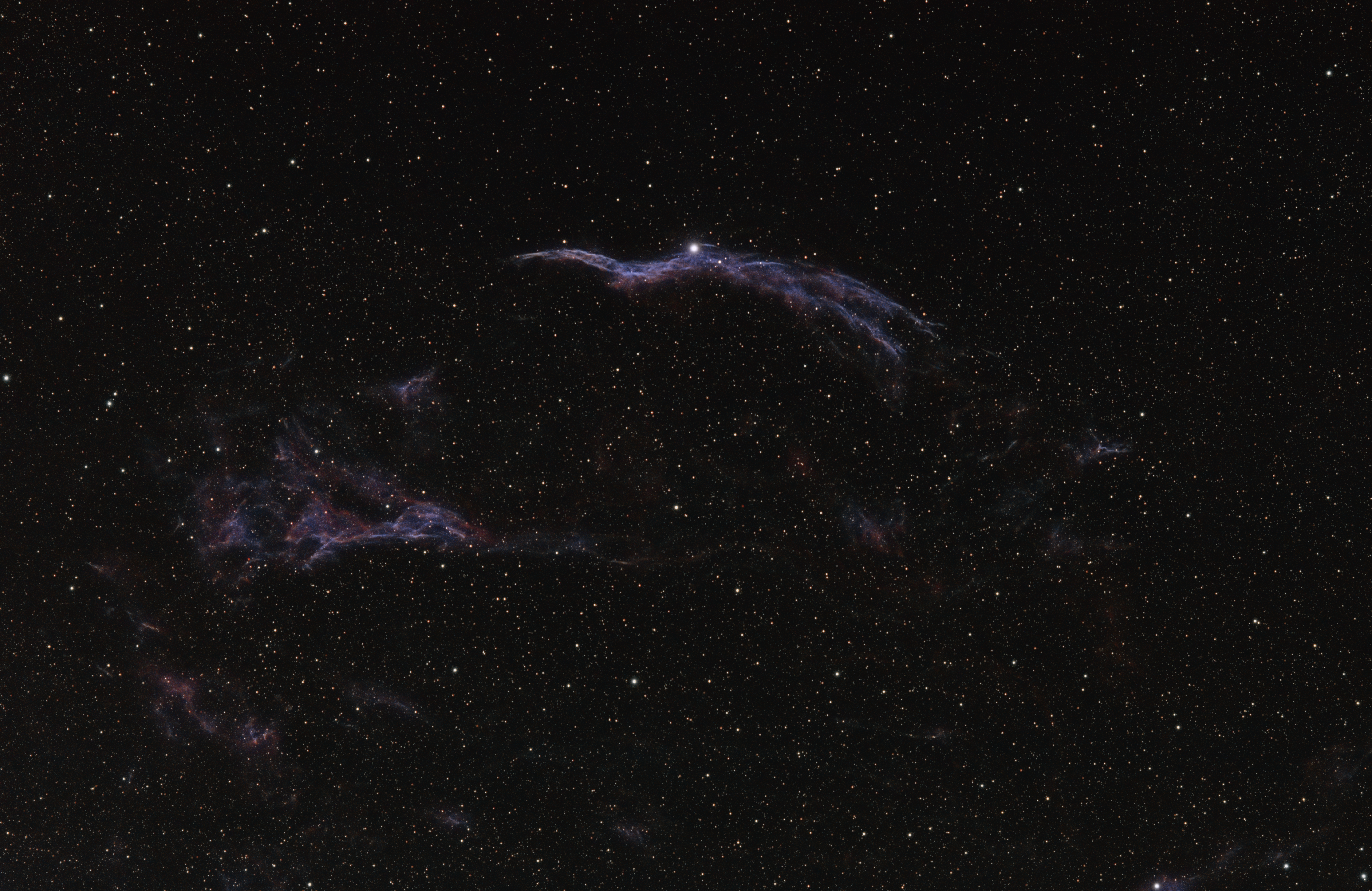 Western Veil Nebula - NGC6960